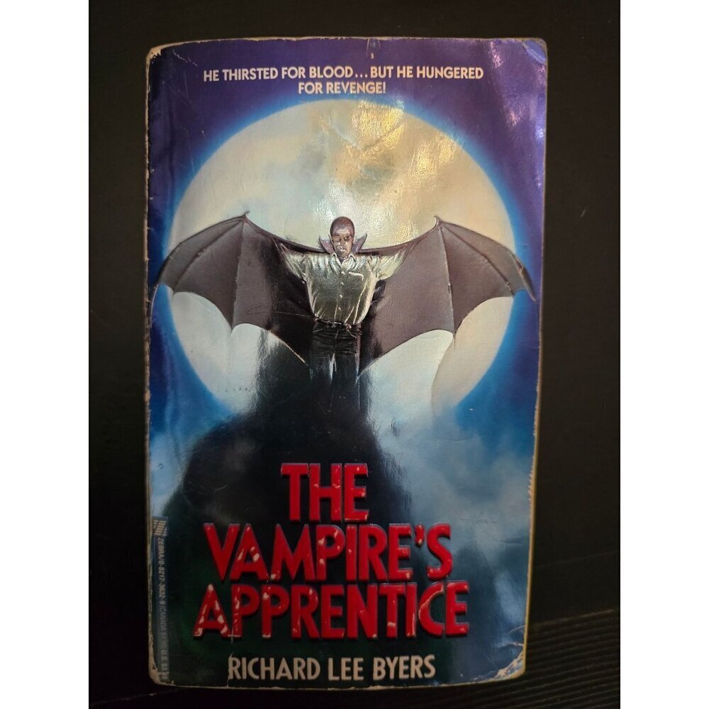 The Vampire's Apprentice by Richard Lee Byers Vintage Horror Paperback
